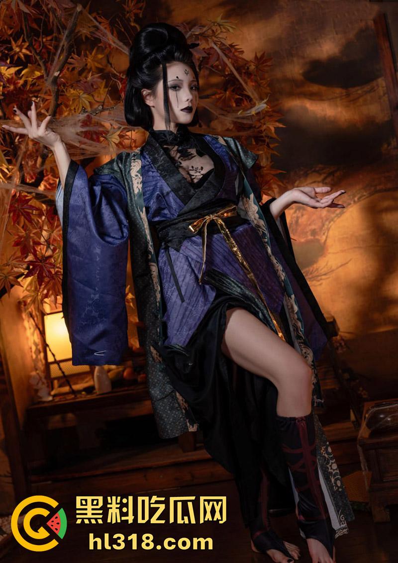 B站尤物女神【Yiko湿润兔】又名咬一口兔娘,最新私拍福利,COS蜘蛛精四妹,大尺度私拍视频流出!-6