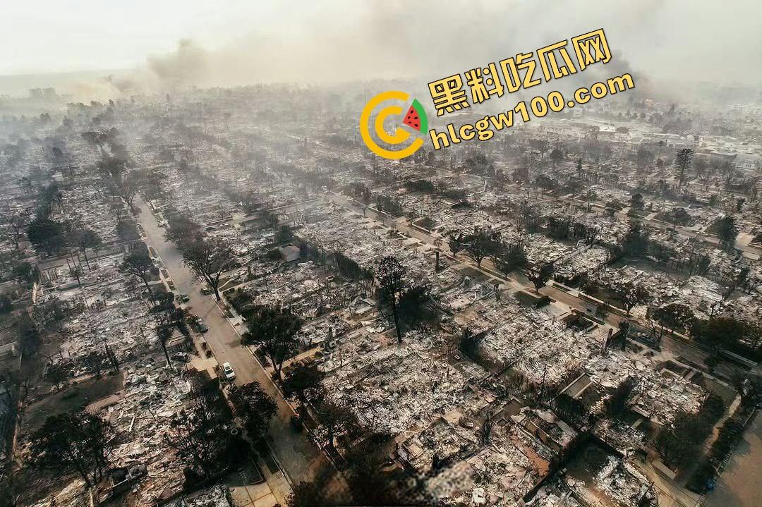 大规模火灾!美国加州山火肆虐,洛杉矶等多地区大火,富人区豪宅化为灰烬!直击火灾现场!-6