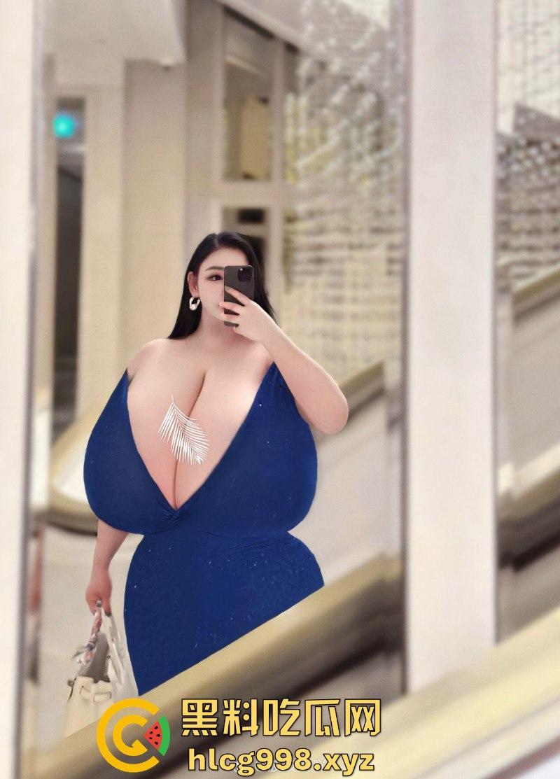 全屏都是奶!微密圈【波波安吖】巨乳女王豪乳横扫屏幕前的你-2