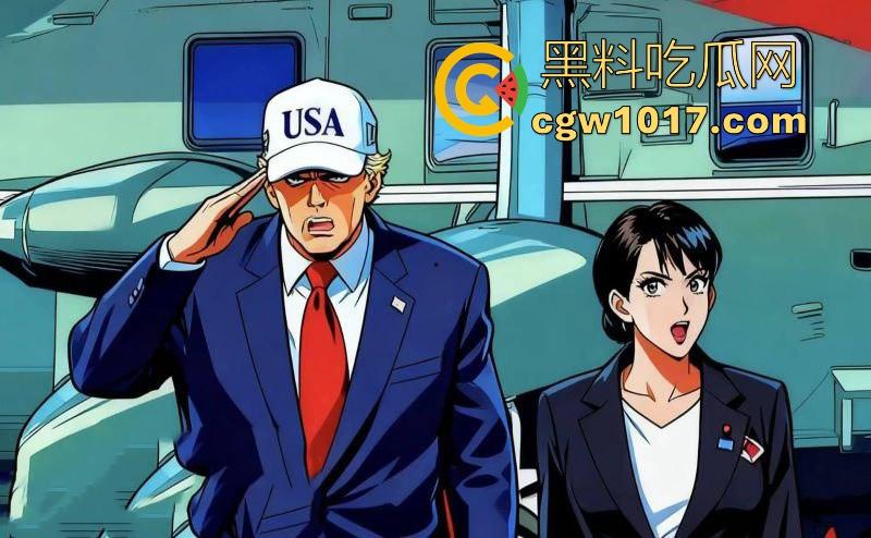 网友AI恶搞特朗普跟日本首相高市早苗甜蜜现场,平时铁娘子政客范儿,结果对川普眼神放电,真感觉她们私底下乱搞过!-5