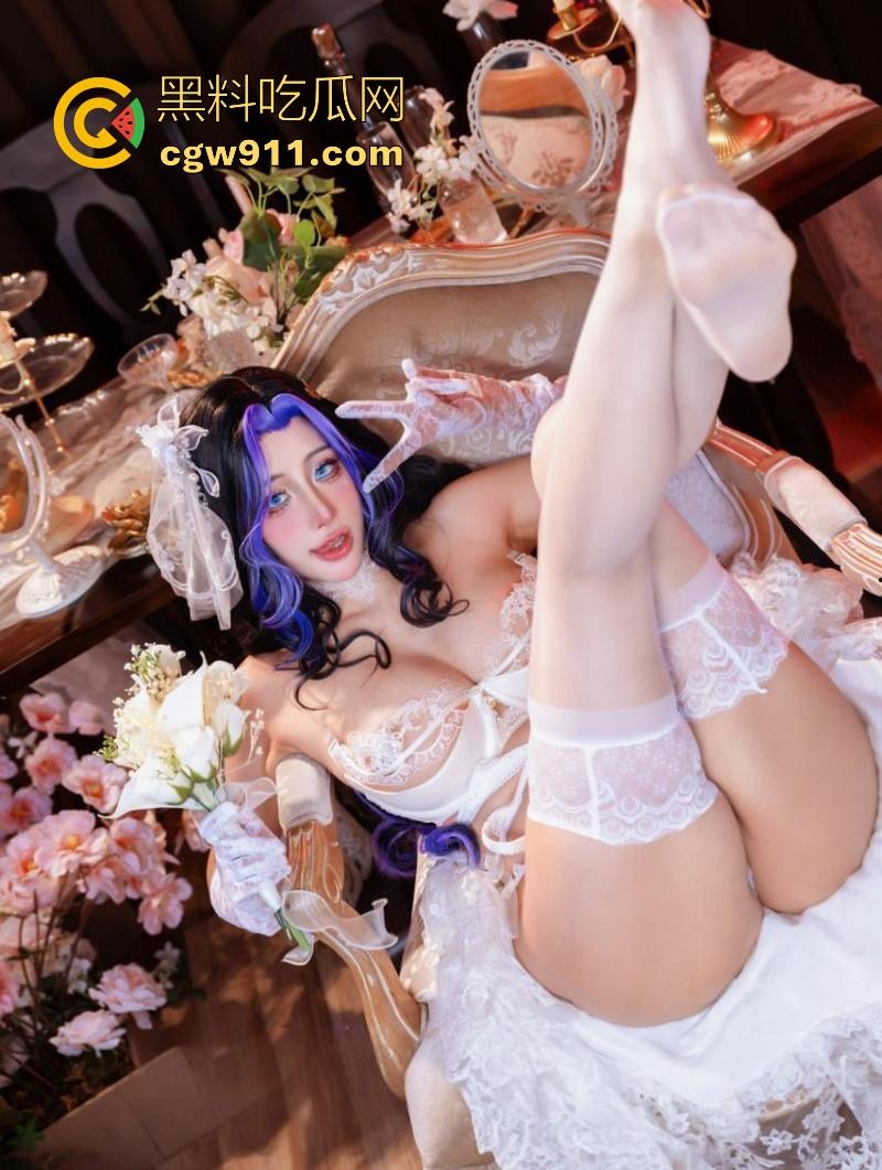 极品巨乳福利姬【EclipseDreamBride】最新性感写真曝光,化身棕色尘埃婚纱梦中女神,撸点满满!-4