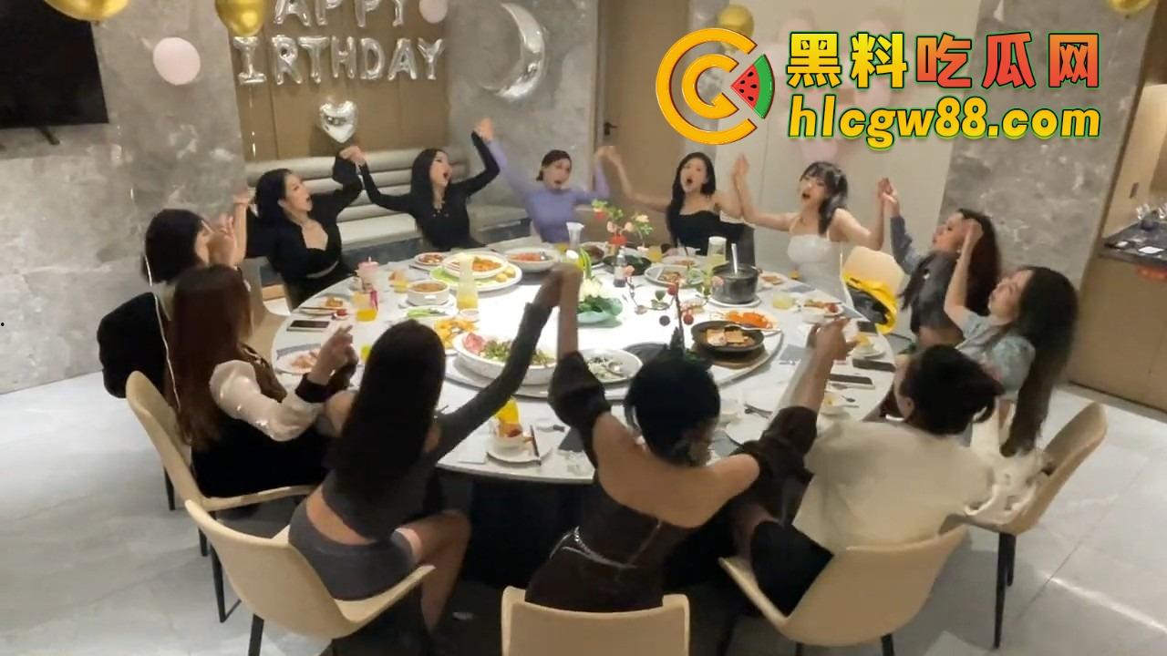 名媛聚会到底怎么玩？黑料记者揭秘，白天喝红酒吃大餐，晚上KTV趴墙抖臀大赛，精致皮囊下全是骚浪！