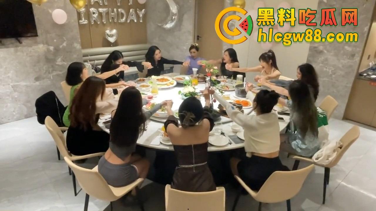 名媛聚会到底怎么玩?黑料记者揭秘,白天喝红酒吃大餐,晚上KTV趴墙抖臀大赛,精致皮囊下全是骚浪!-5