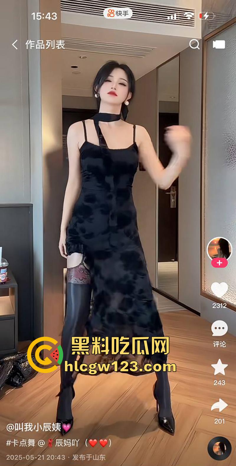 山东快手网红【叫我小辰姨】，极品身材美腿女神，穿各式丝袜擦边诱惑，给金主福利自拍流出！-2