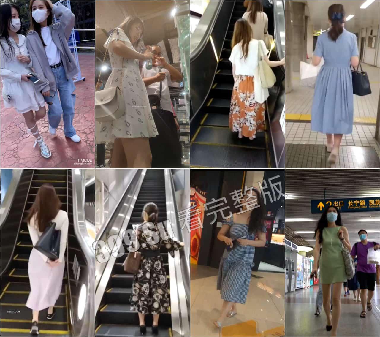 #偷拍 #抄底 无孔不入 当今色友真的是艺高人胆大-1