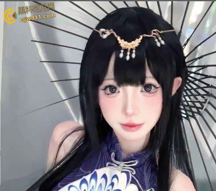 抖音清纯女Coser【鸢饱】，母女联手打造爱情骗局，一年狂揽金主30万，疯狂约炮白虎骚穴被打桩爆操！-4