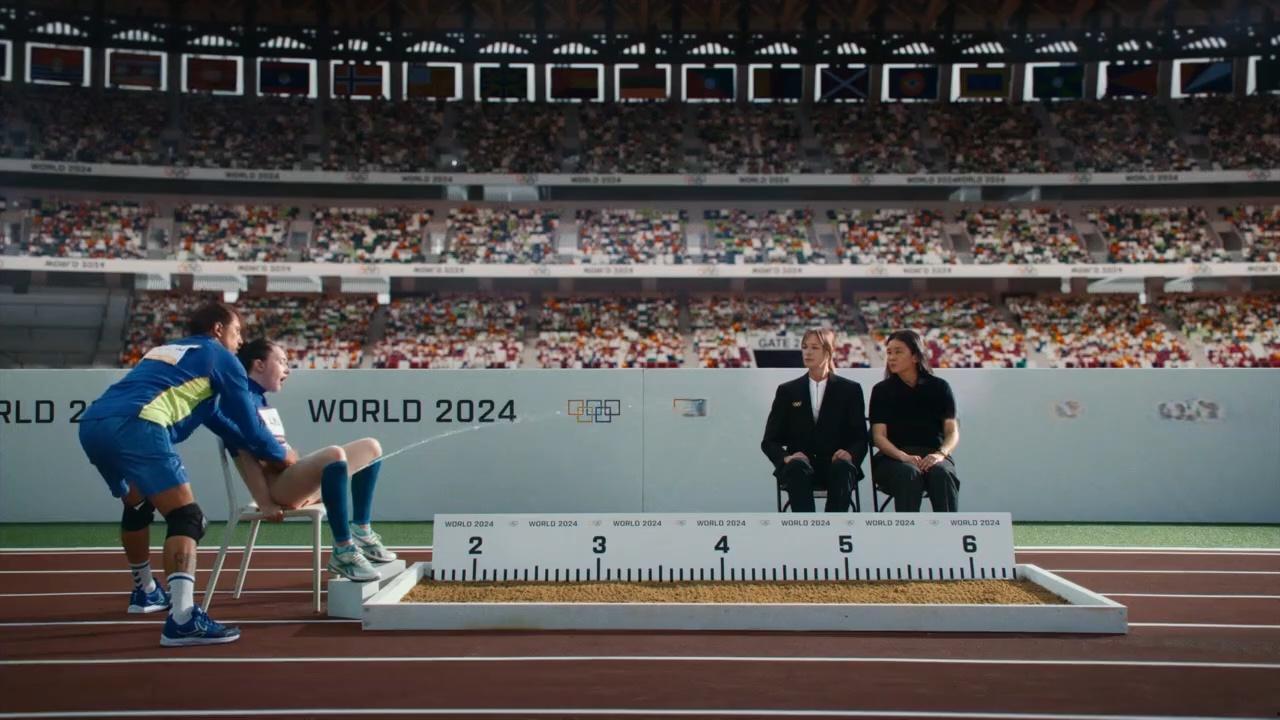 不一样的性爱奥运会,69式举重 潮喷距离冲刺,不是国与国的对抗,而是以奥林匹克为精神的性爱大比拼 !-5