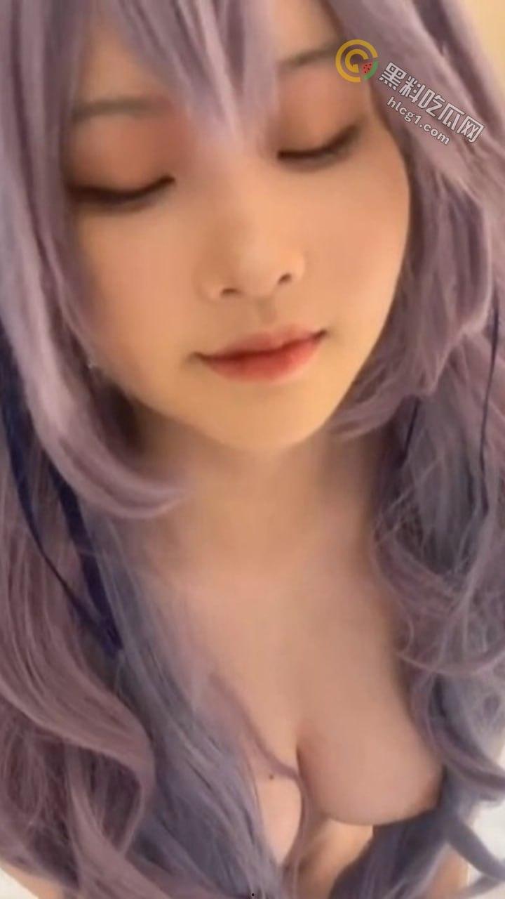 B站二次元网红若若不男大瓜!07年嫩妹钟若男私拍视频与金主亲密照曝光!-2