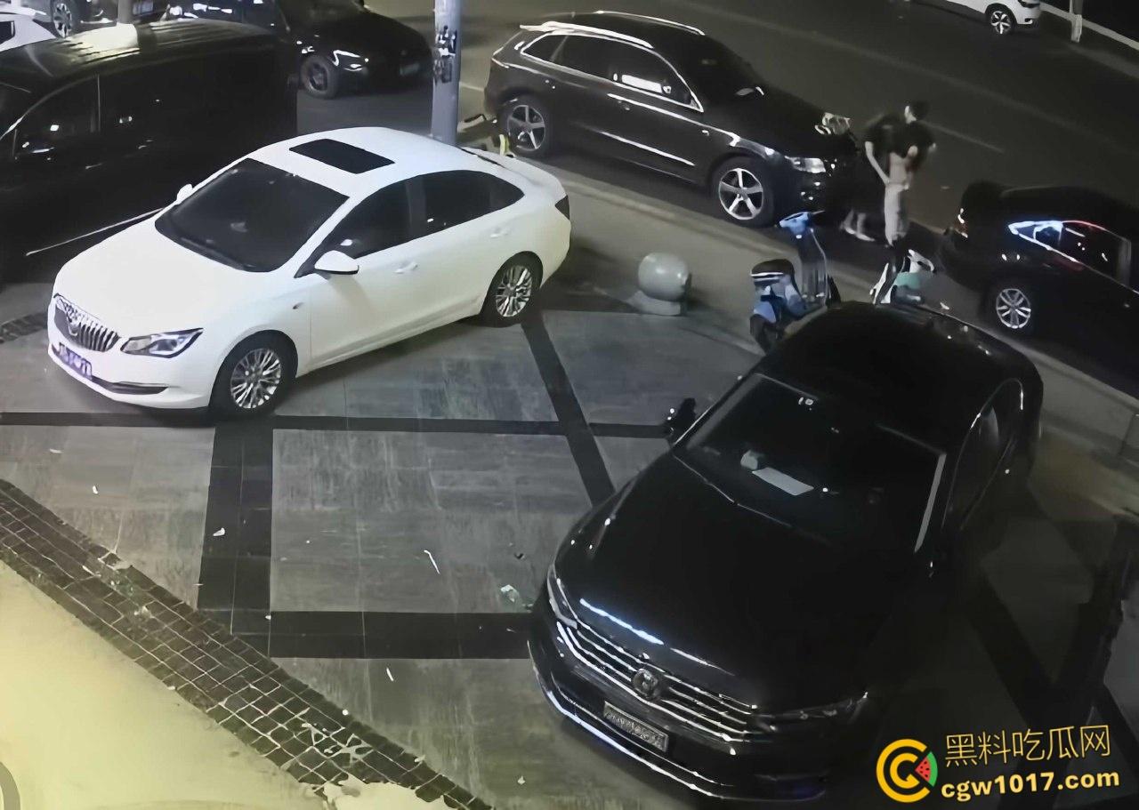 酒醉男女深夜在马路边,众目睽睽之下直接开始野战模式,饥渴母狗跪地口交,趴在引擎盖上掀裙后入打桩!-3