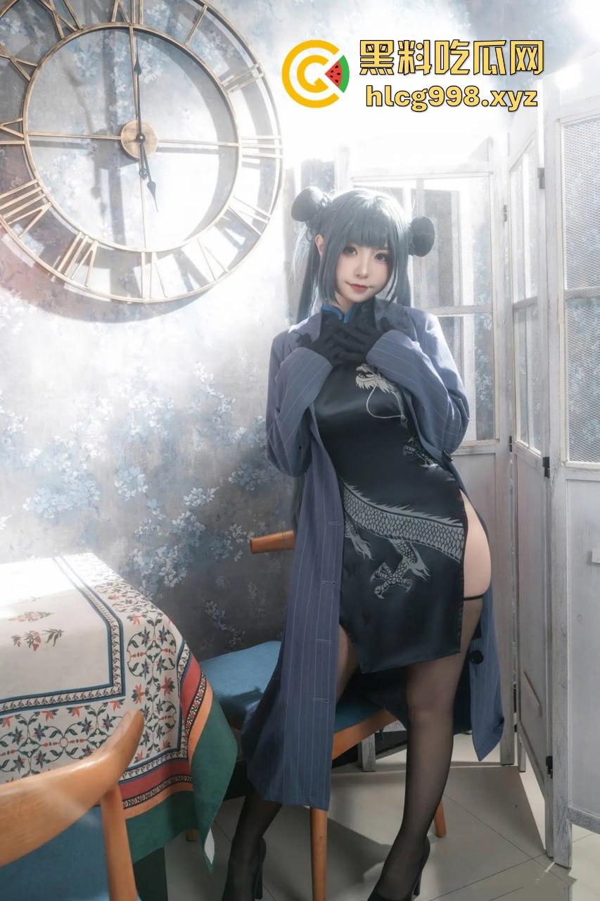回忆缝纫机极品清纯萝莉【喵小吉】COS碧蓝档案妃咲！黑丝高跟掰穴，粉嫩小穴水润得想舔屏！-27