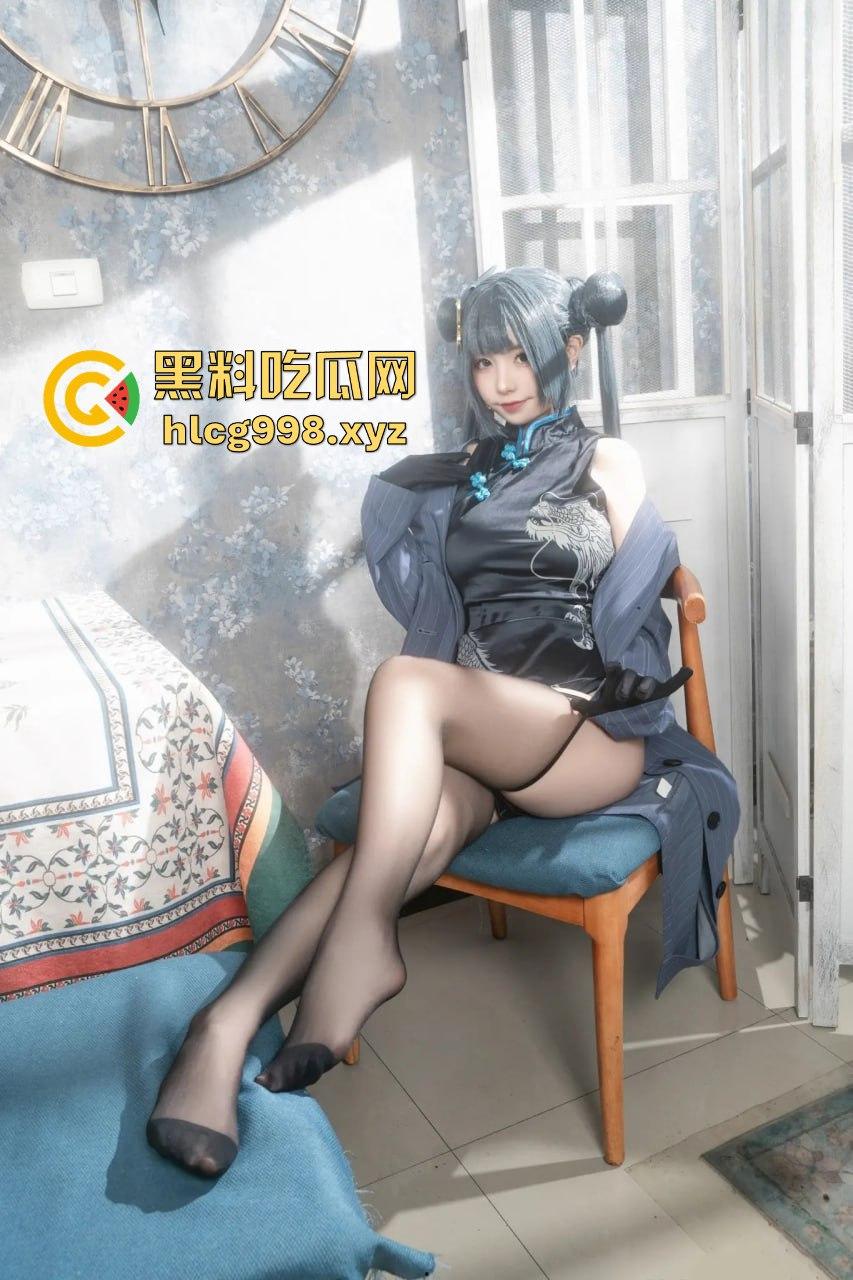 回忆缝纫机极品清纯萝莉【喵小吉】COS碧蓝档案妃咲！黑丝高跟掰穴，粉嫩小穴水润得想舔屏！-28