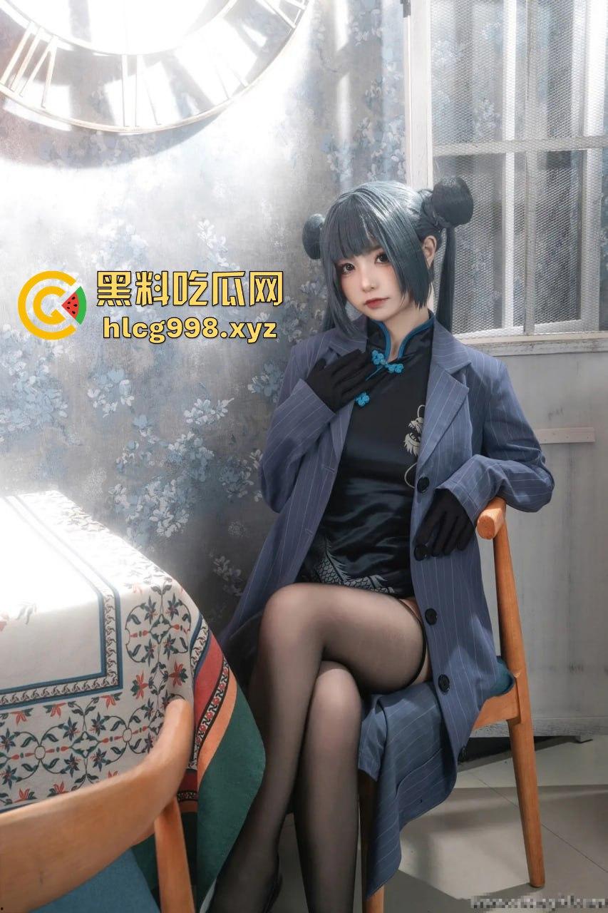 回忆缝纫机极品清纯萝莉【喵小吉】COS碧蓝档案妃咲！黑丝高跟掰穴，粉嫩小穴水润得想舔屏！-30